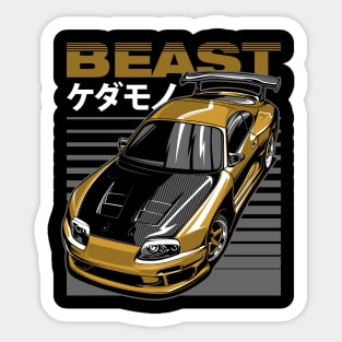 toyota Supra 2JZ GTE Sticker